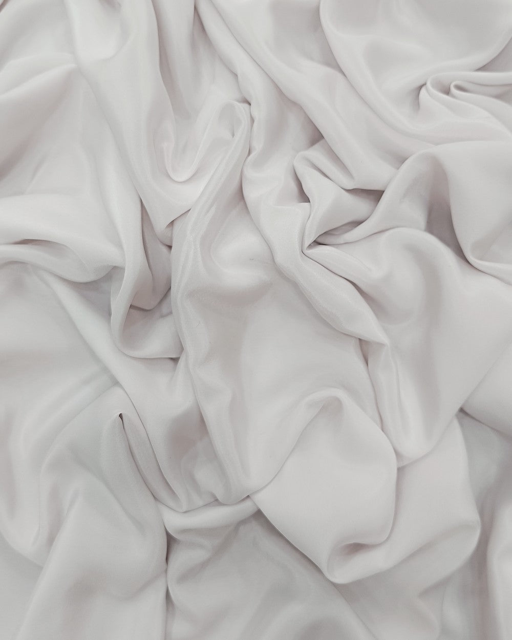 Plain French White Colour 42 Inches Width