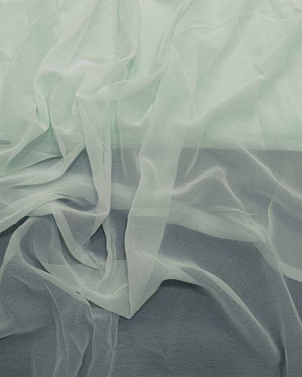 Plain Georgette Light Pistachio  Colour 44 Inches Width