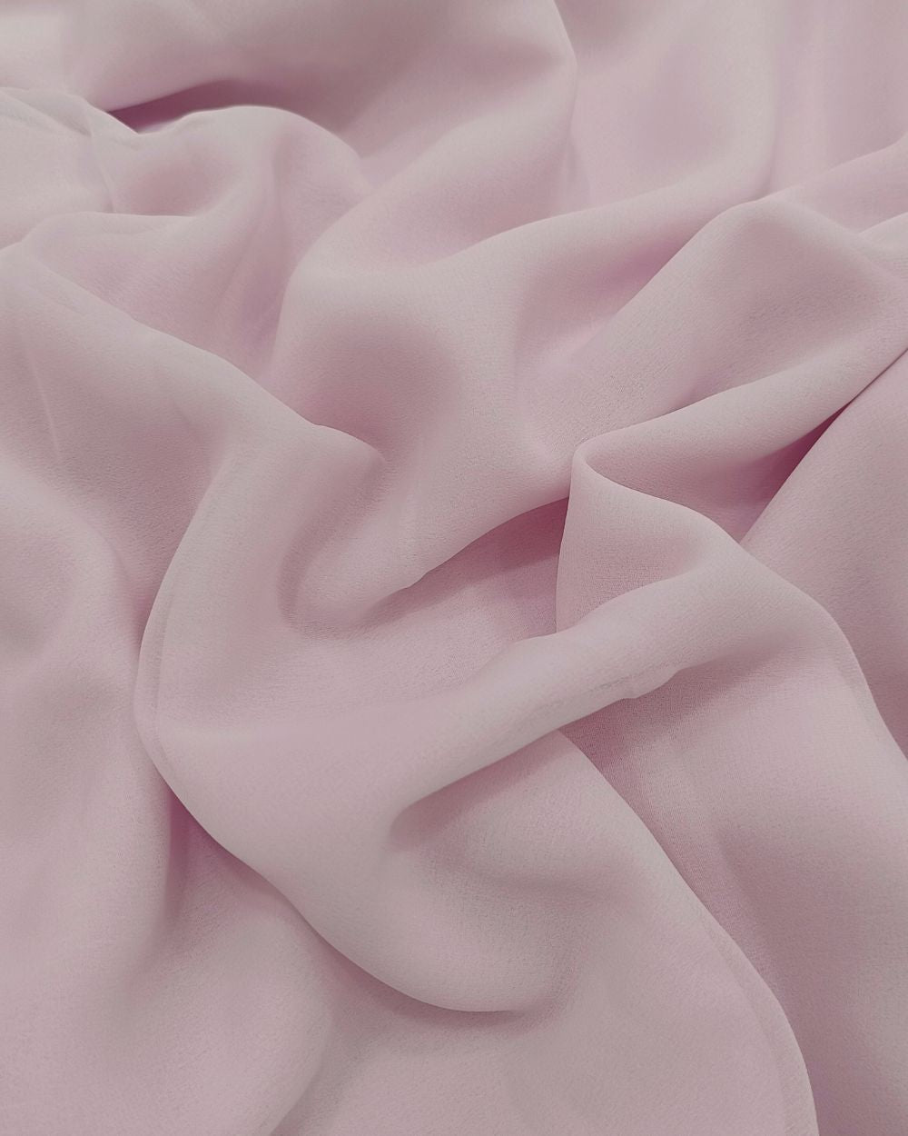 Plain Georgette Light Lilac Colour 44 Inches Width