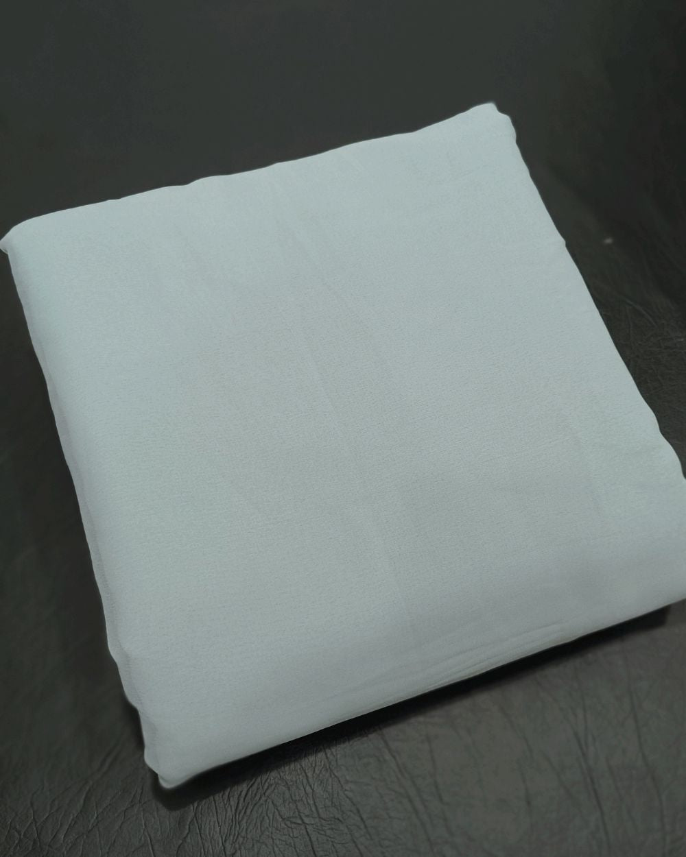 Plain Georgette Powder Blue Colour 44 Inches Width