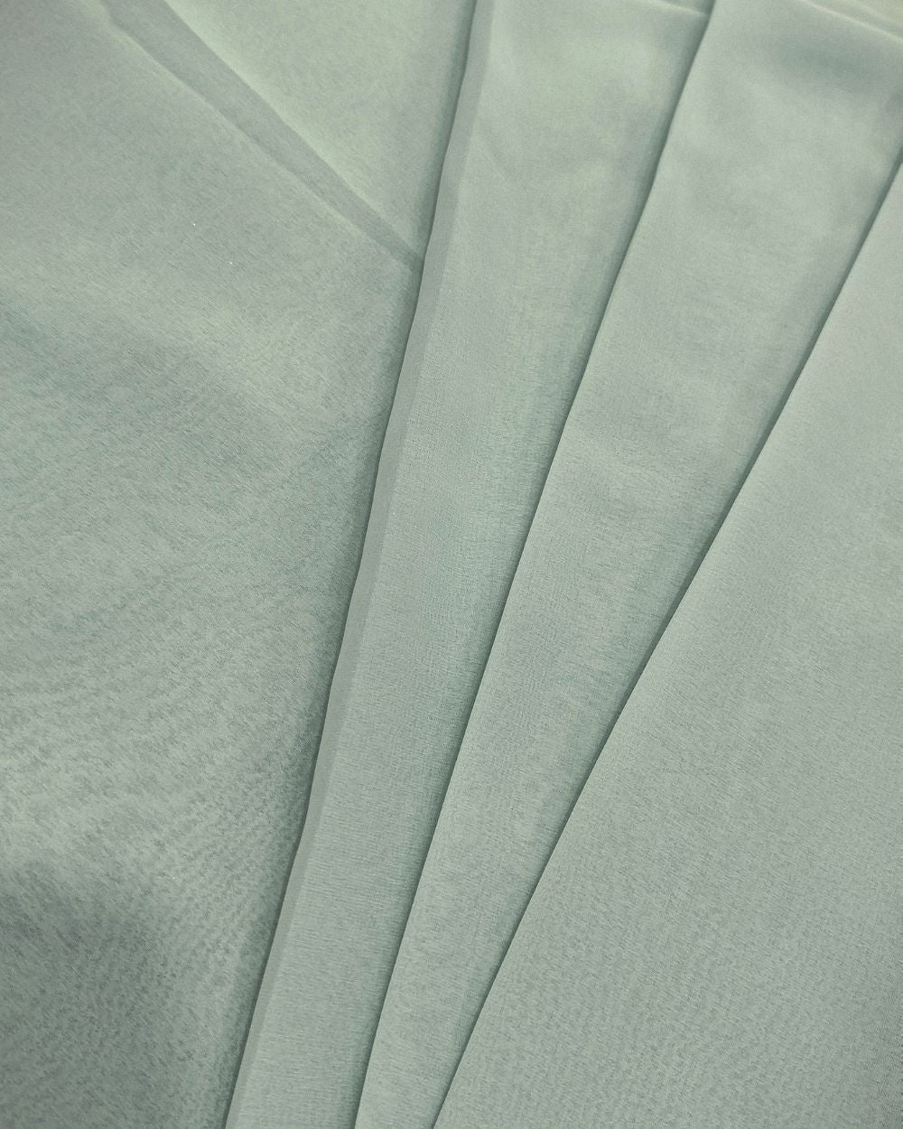 Plain Georgette Bird's Egg Green Colour 44 Inches Width