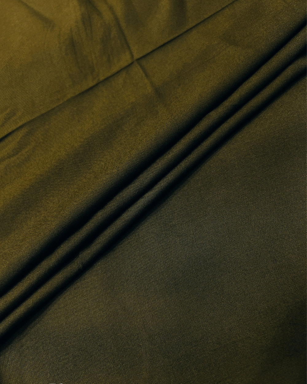 Plain Rayon-cotton Moss Green Colour 44 Inches Width