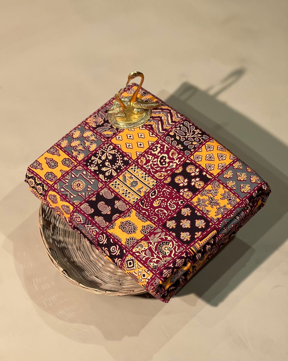 Printed Cotton Fabric Multicolor 42 Inches Width