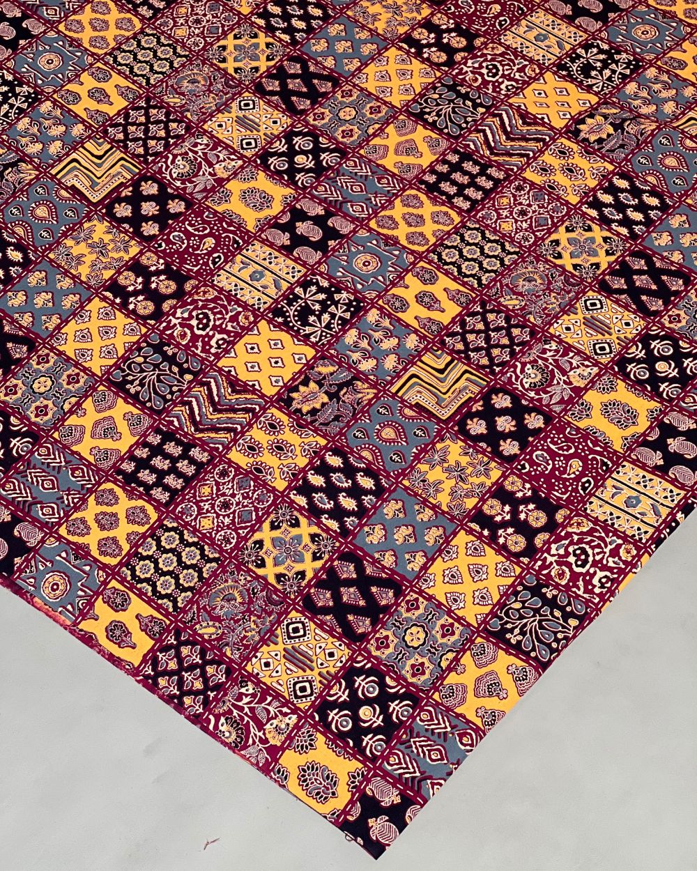 Printed Cotton Fabric Multicolor 42 Inches Width