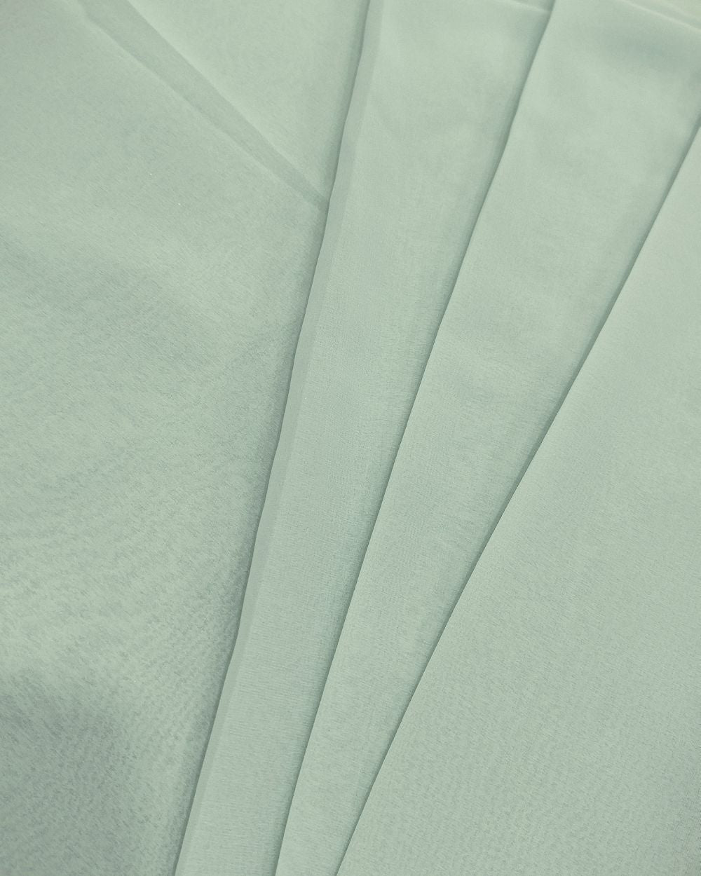 Plain Georgette Brook Green Colour 44 Inches Width