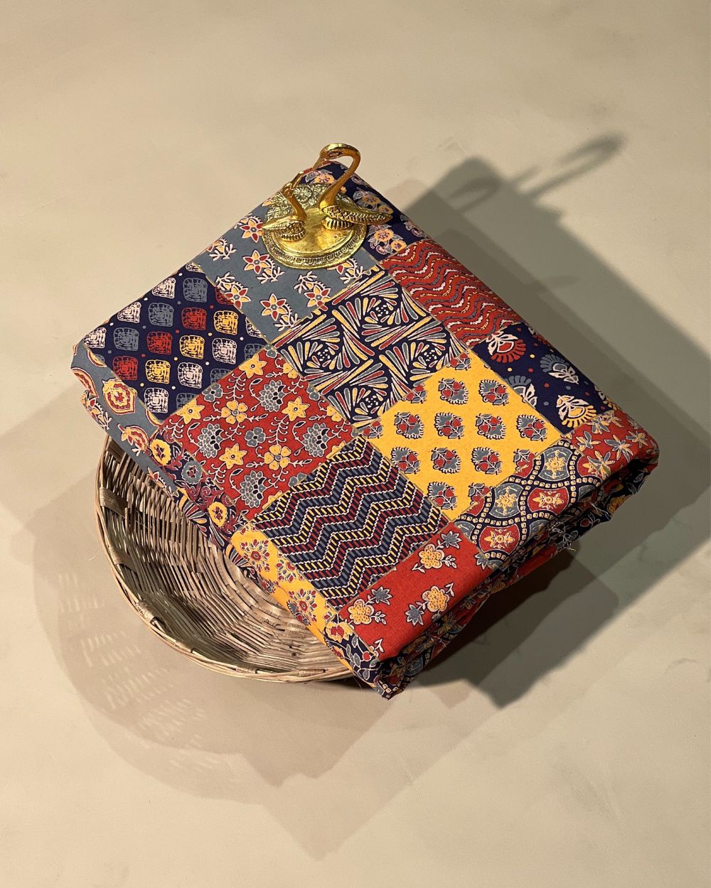 Printed Cotton Fabric Multicolor 42 Inches Width