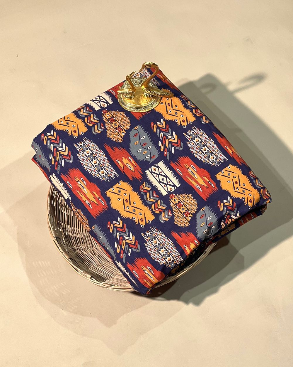 Printed Cotton Fabric Multicolor 42 Inches Width