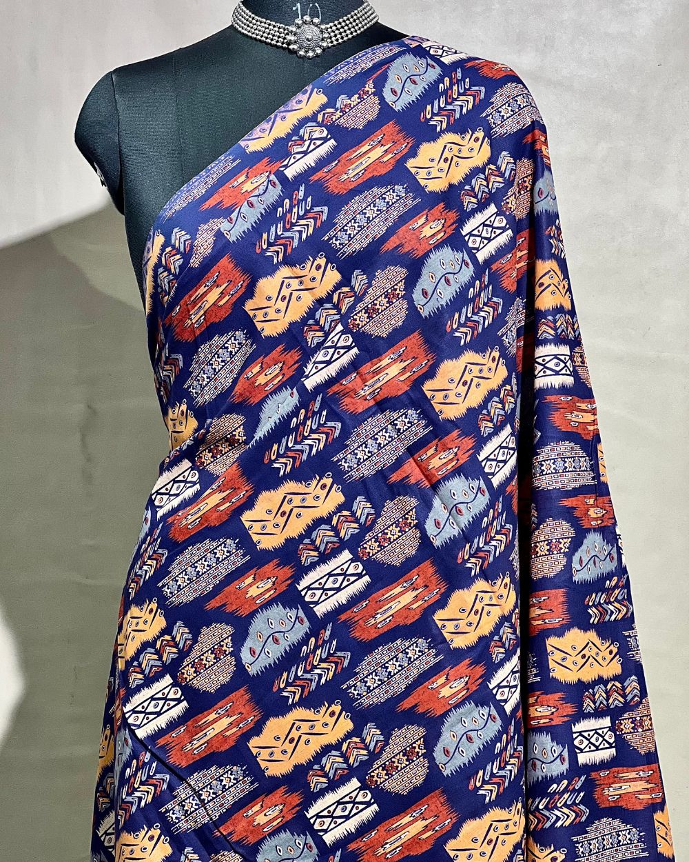 Printed Cotton Fabric Multicolor 42 Inches Width