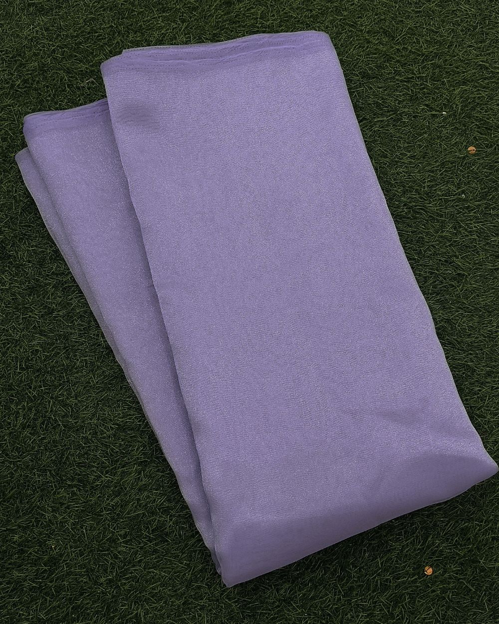 Plain Organza Light Lavender Colour 45 Inches Width