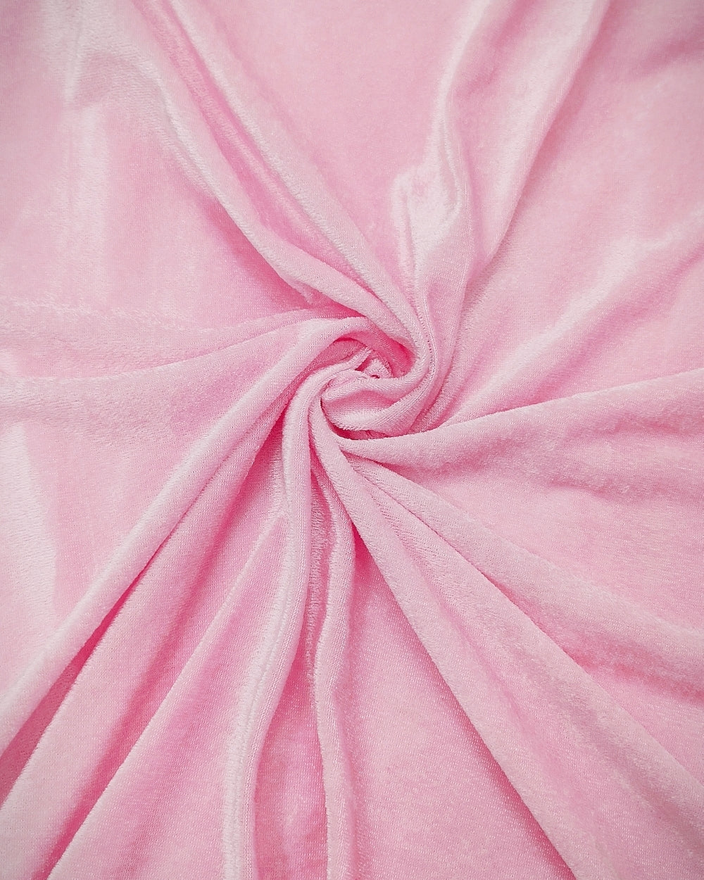 Plain Velvet Baby Pink Colour 60 Inches Width