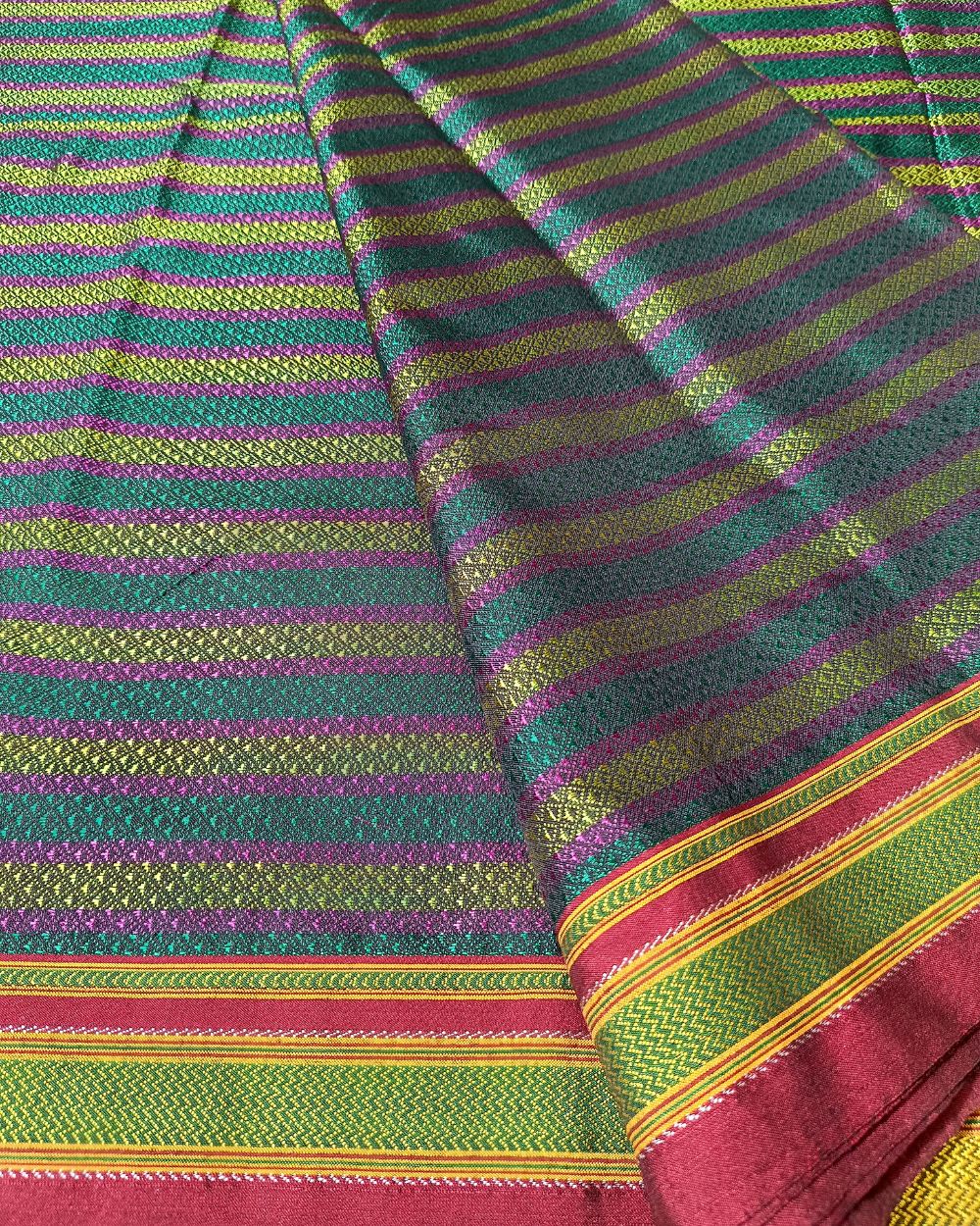 Cotton Khun Multicolour Colour 36 Inches Width