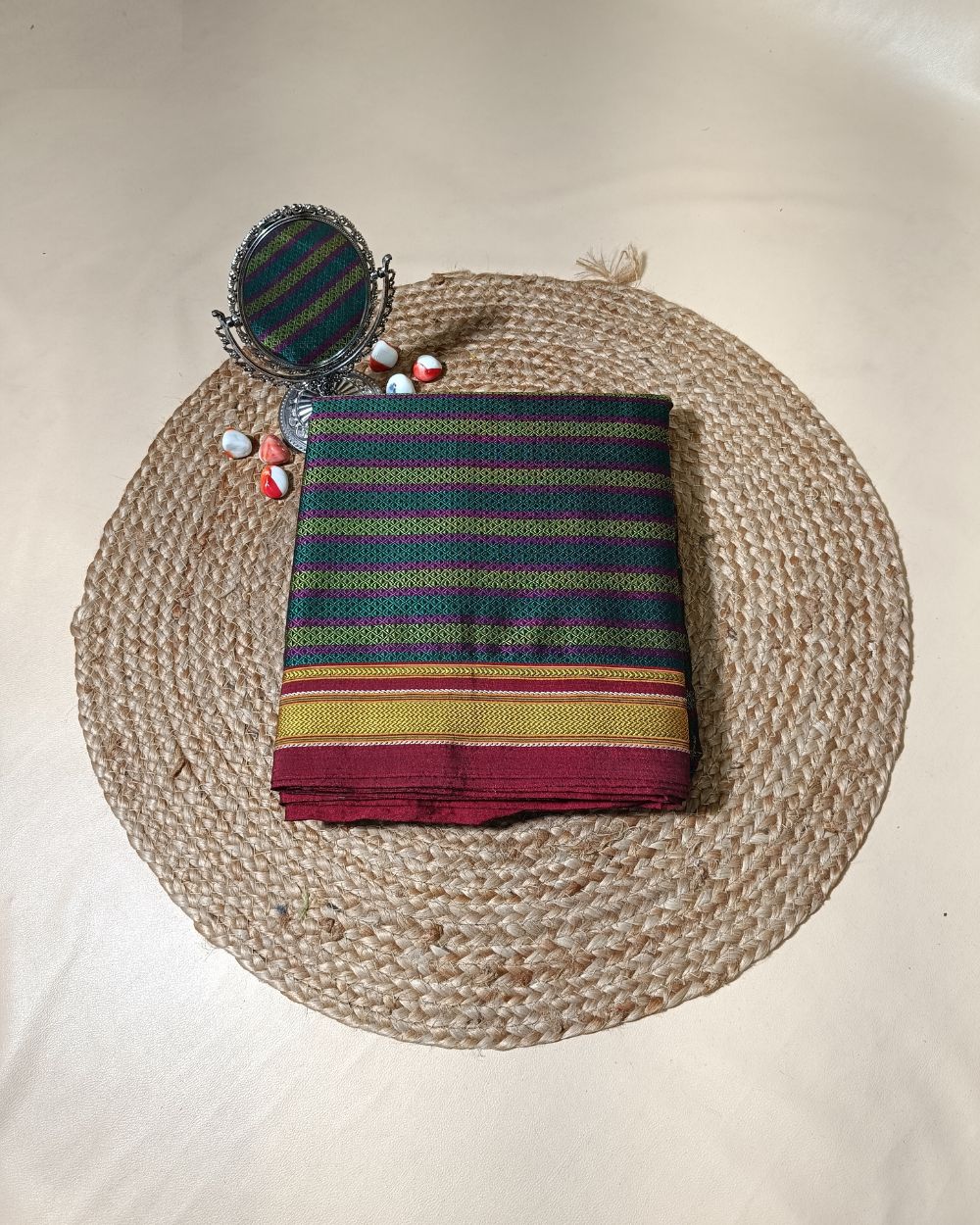 Cotton Khun Multicolour Colour 36 Inches Width