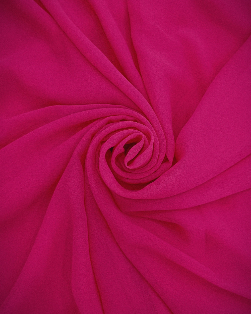 Plain Georgette Rani Pink Colour 44 Inches Width