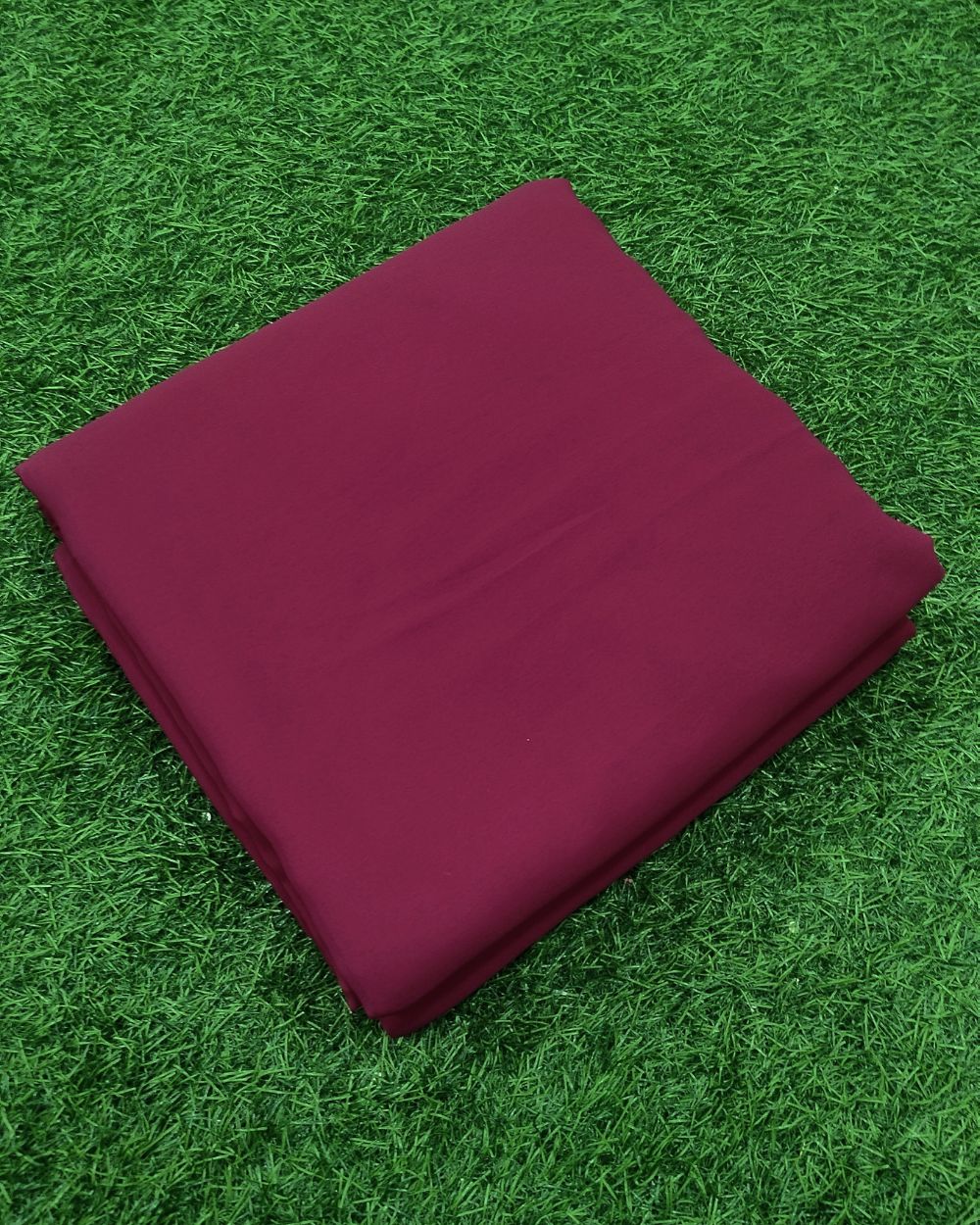 Plain Georgette Darkest Rose Colour 44 Inches Width