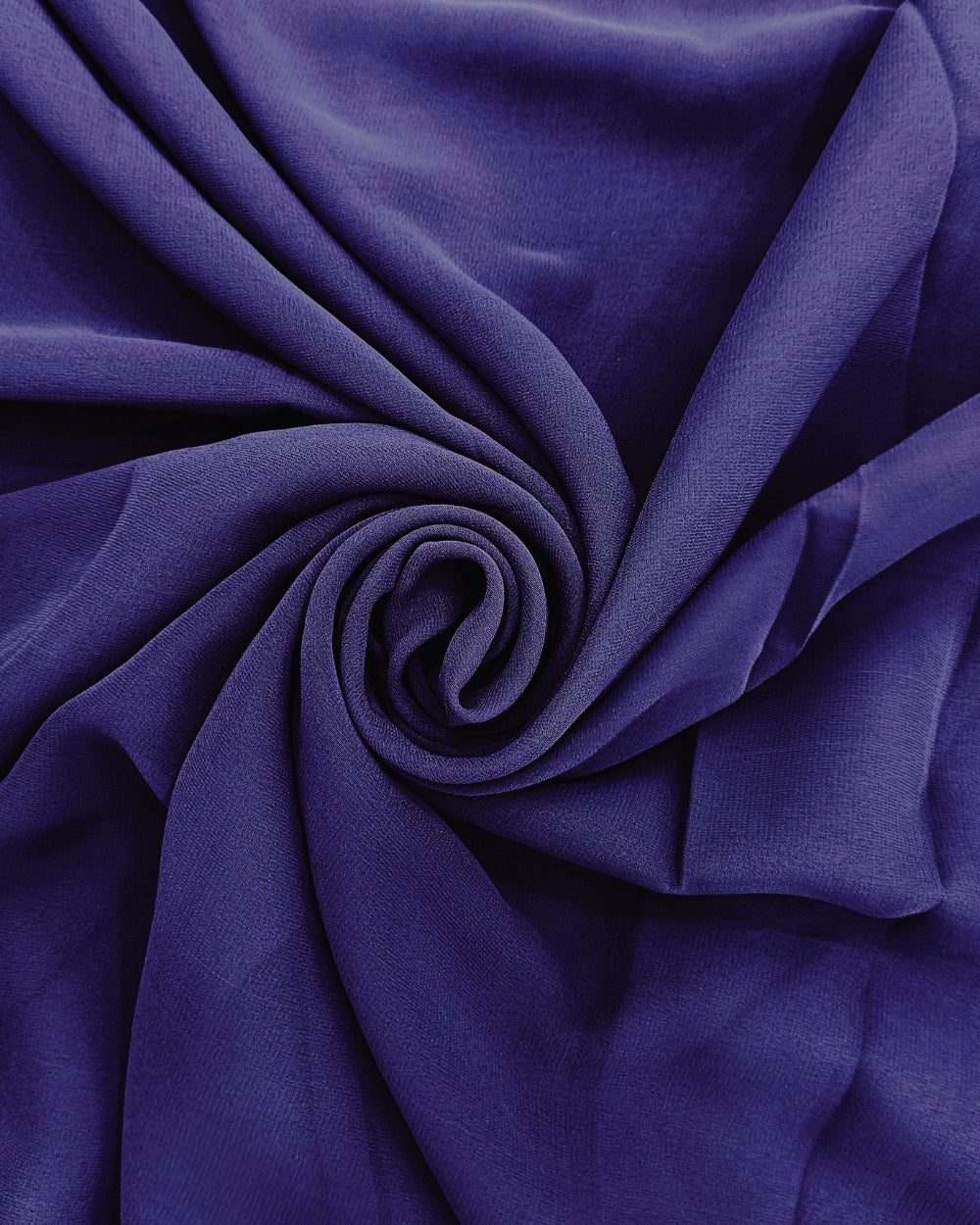 Plain Georgette Navy Blue Colour 44 Inches Width