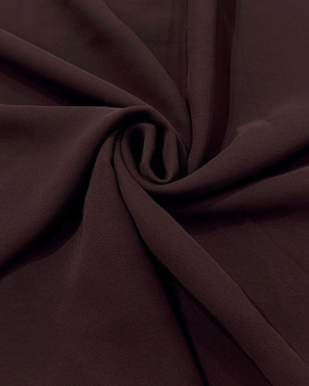 Plain Georgette Coffee Colour 44 Inches Width