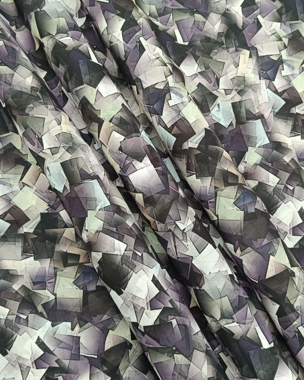 Fox Georgette Digital Print Black Colour 44 Inches Width