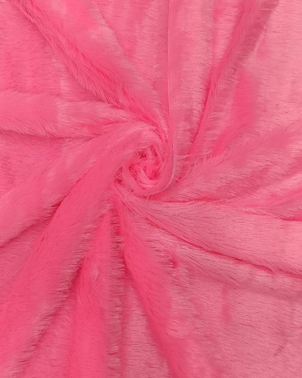 Imported Fur Pink Colour 60 Inches Width