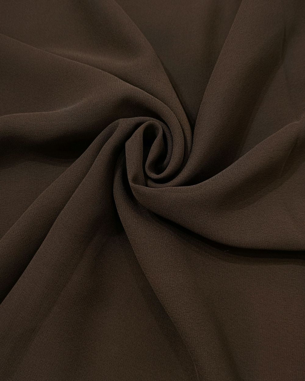 Plain Georgette Coffee Colour 44 Inches Width
