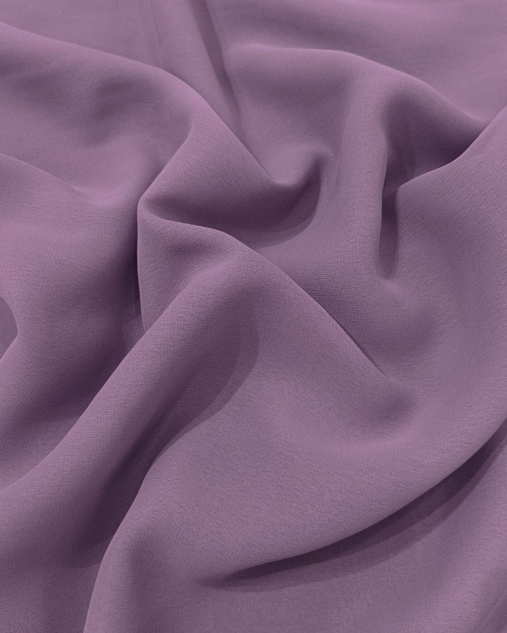 Plain Georgette Dusty Lilac Colour 44 Inches Width