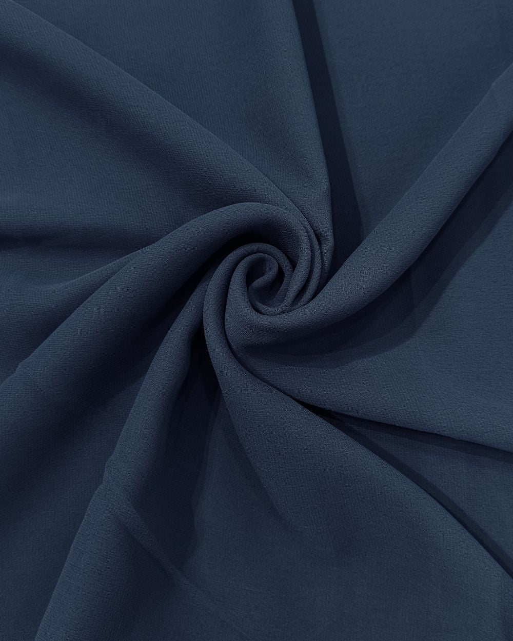 Plain Georgette Cobalt Blue Colour 44 Inches Width