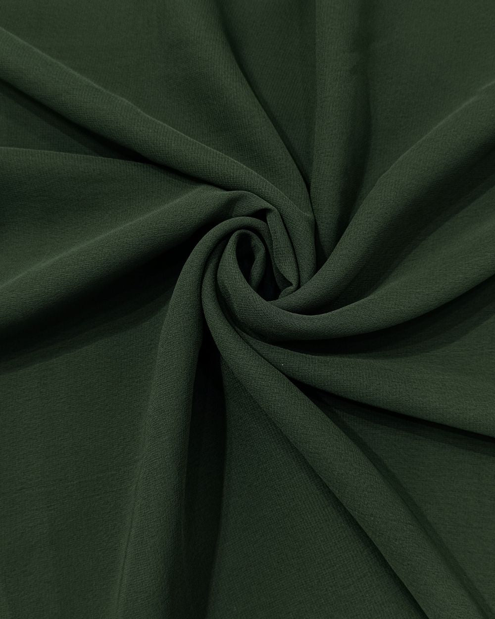 Plain Georgette Dark Forest Green Colour 44 Inches Width