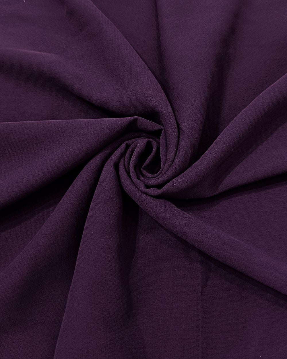 Plain Georgette Deep Purple Colour 44 Inches Width