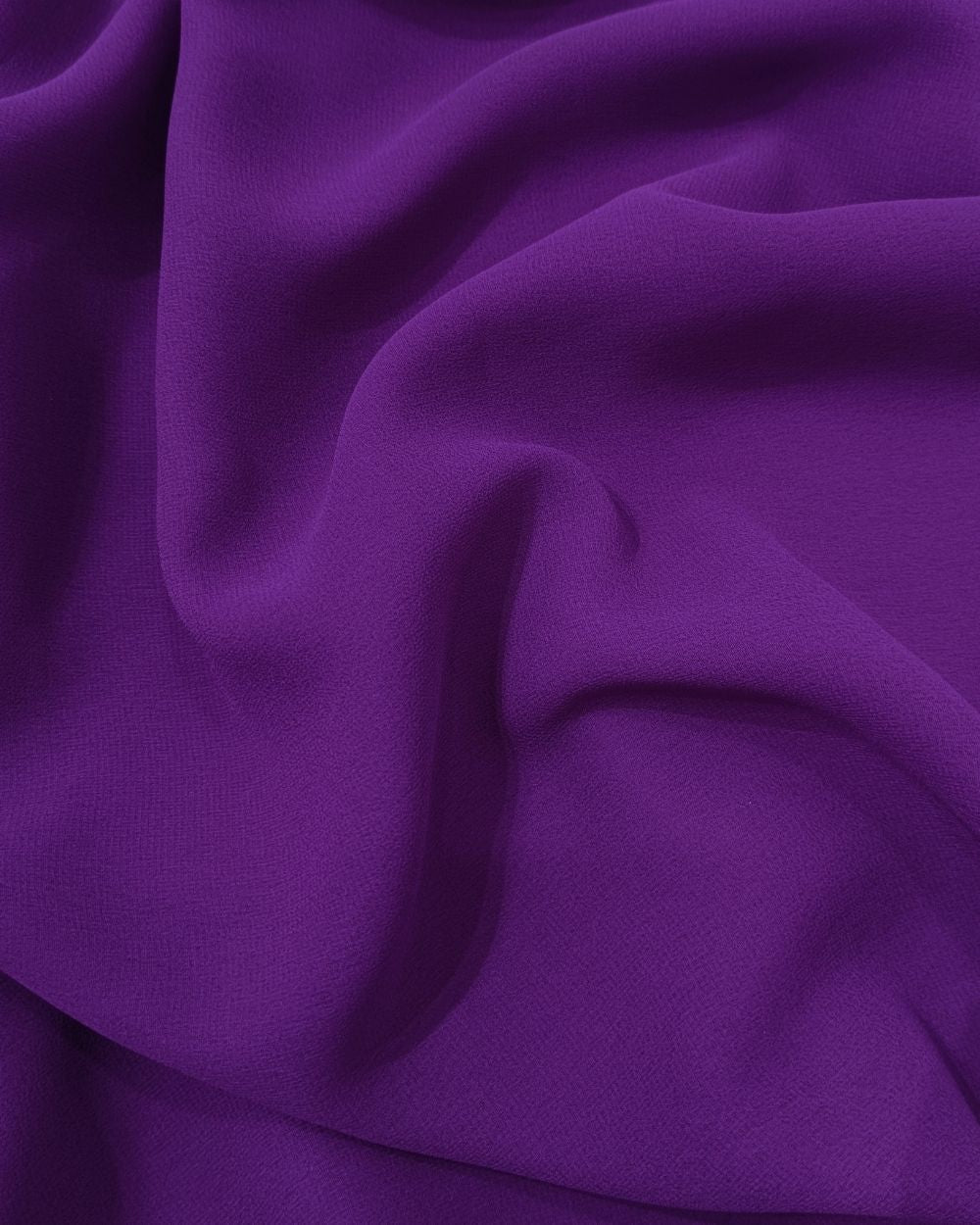 Plain Georgette Dark Orchid Colour 44 Inches Width