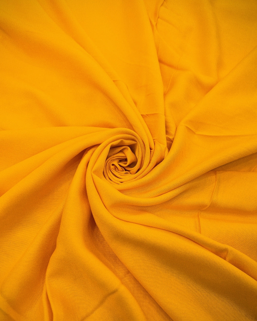 Plain Rayon-cotton Fire Yellow Colour 44 Inches Width