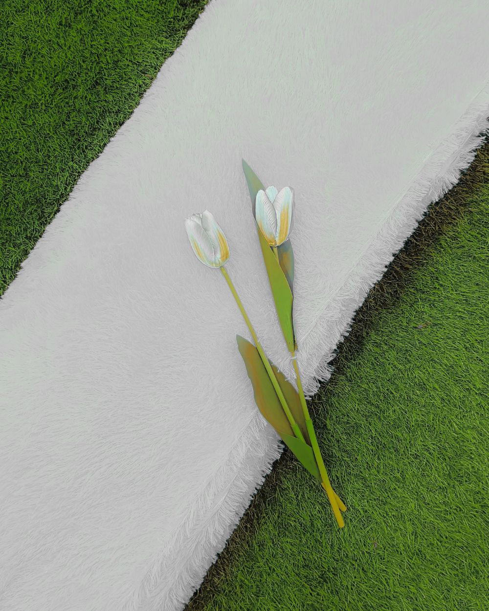 Imported Fur White Colour 60 Inches Width