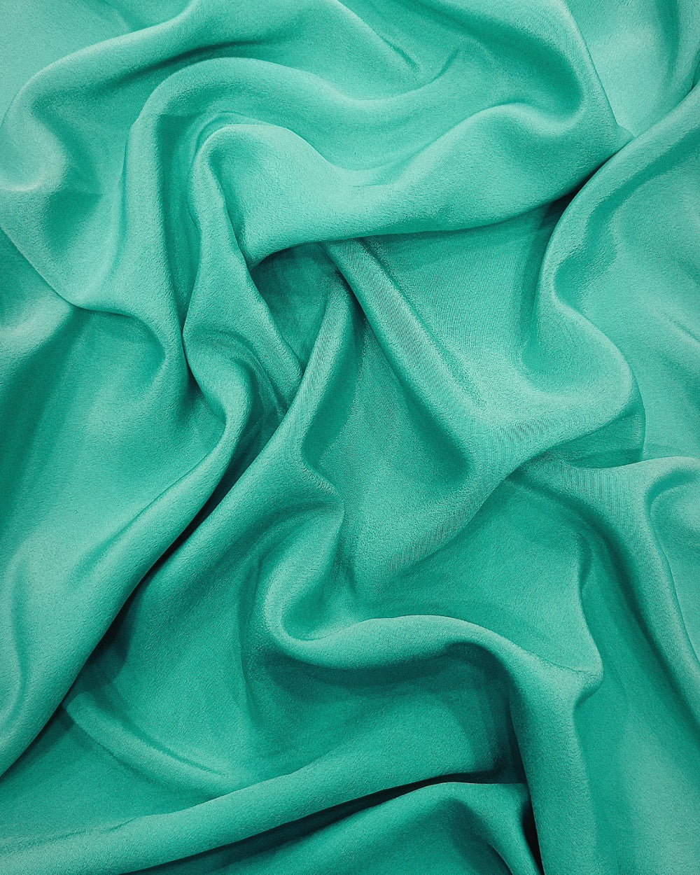 Plain French Aqua Green Colour 42 Inches Width