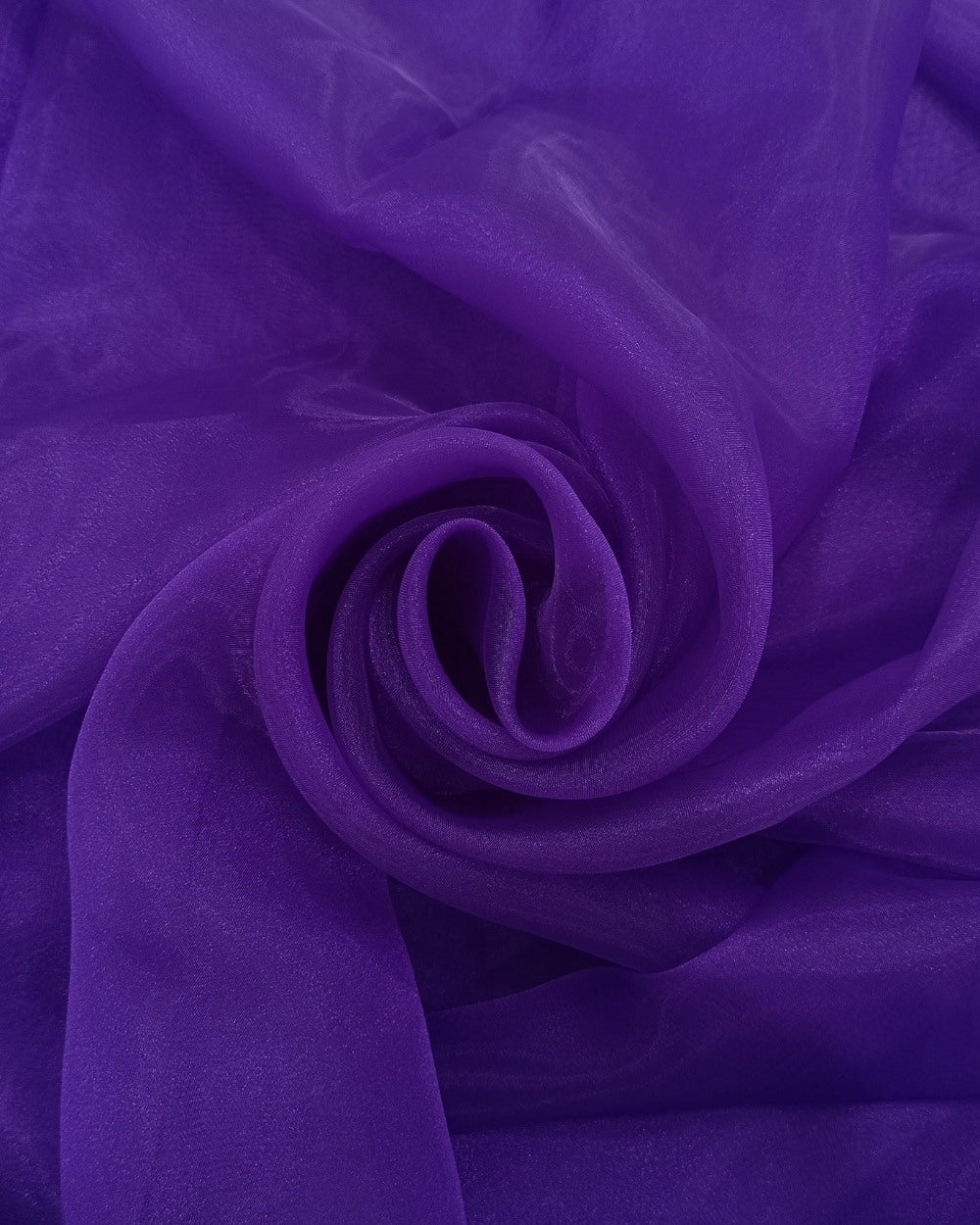 Plain Organza Purple Colour 45 Inches Width