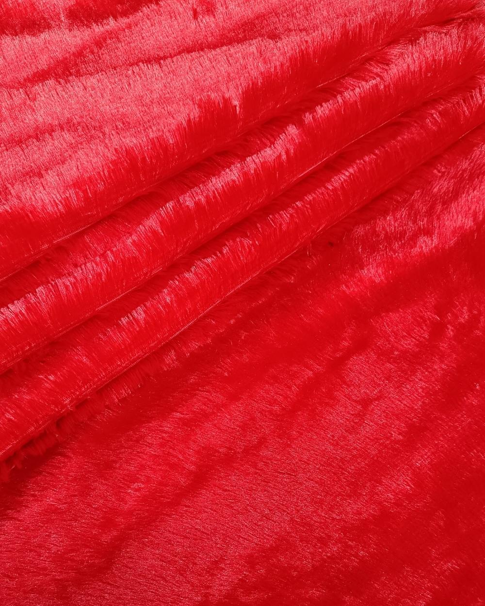 Imported Fur Red Colour 60 inches width