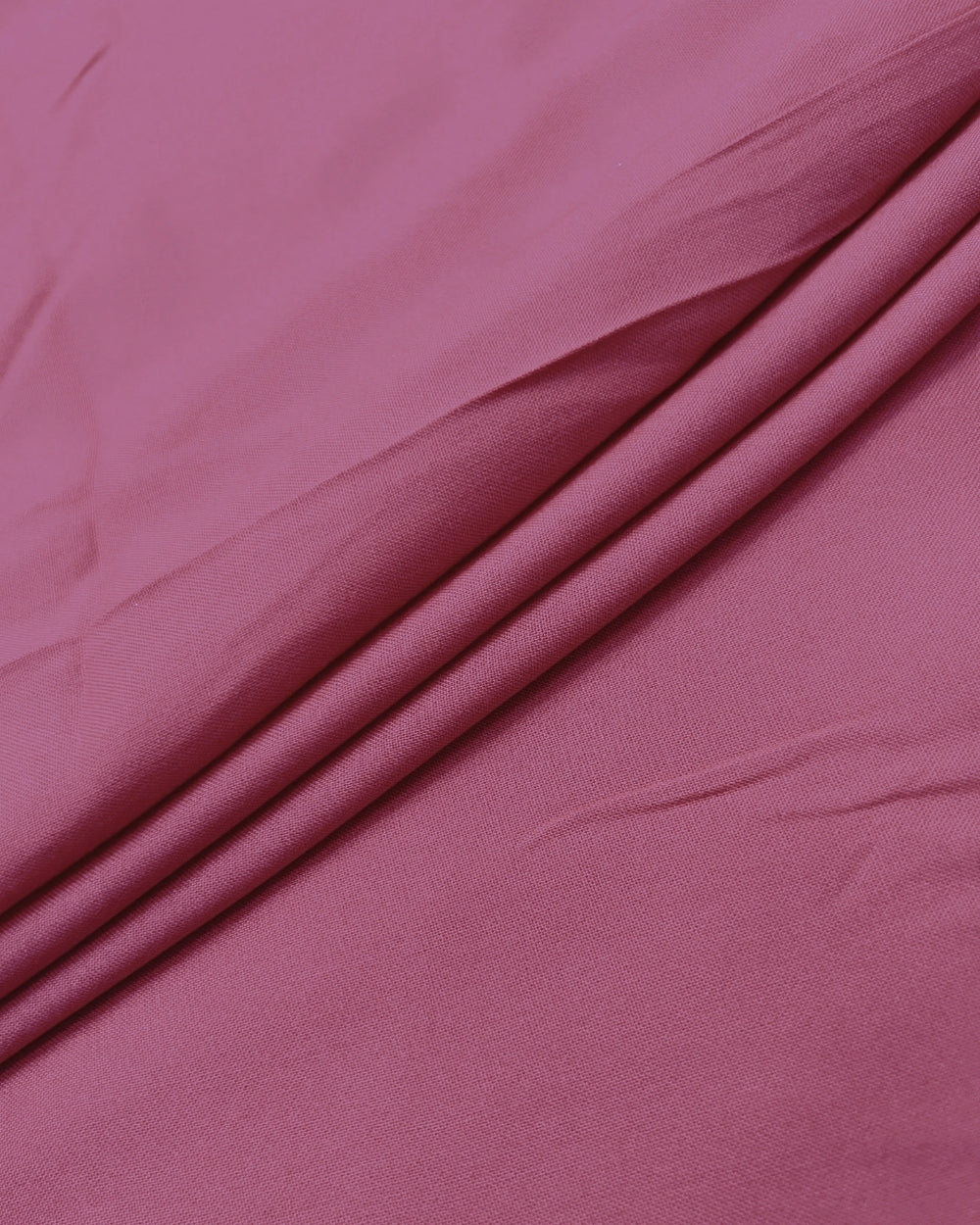 Plain Rayon-cotton Flamingo Pink Colour 44 Inches Width