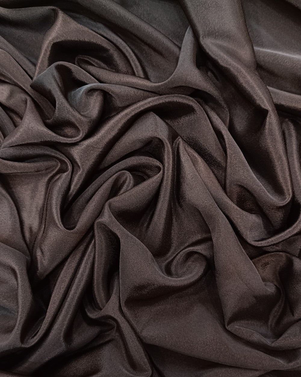 Plain French Coffee Colour 42 Inches Width