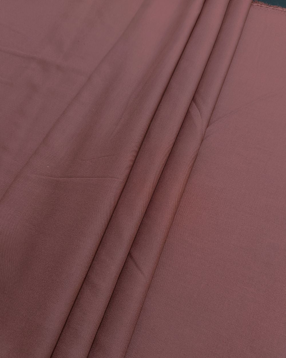 Plain Rayon-cotton Crepe Pink Colour 44 Inches Width