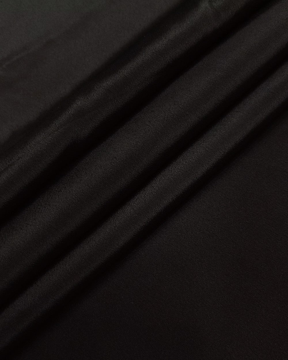 Plain French Black Colour 42 Inches Width