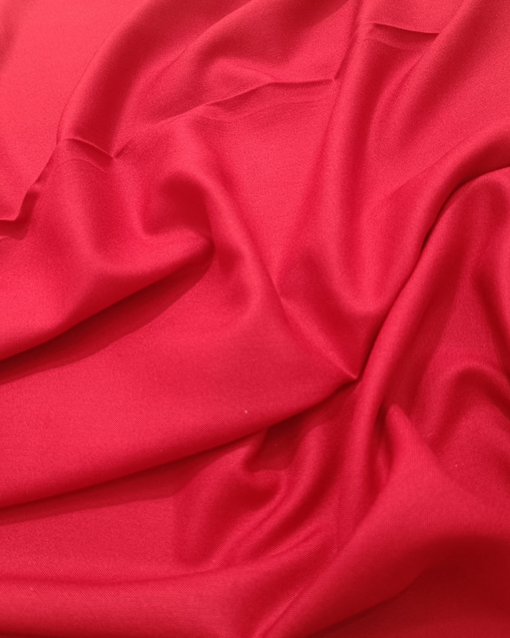 Plain Rayon-cotton Pinkish Red Colour 44 Inches Width