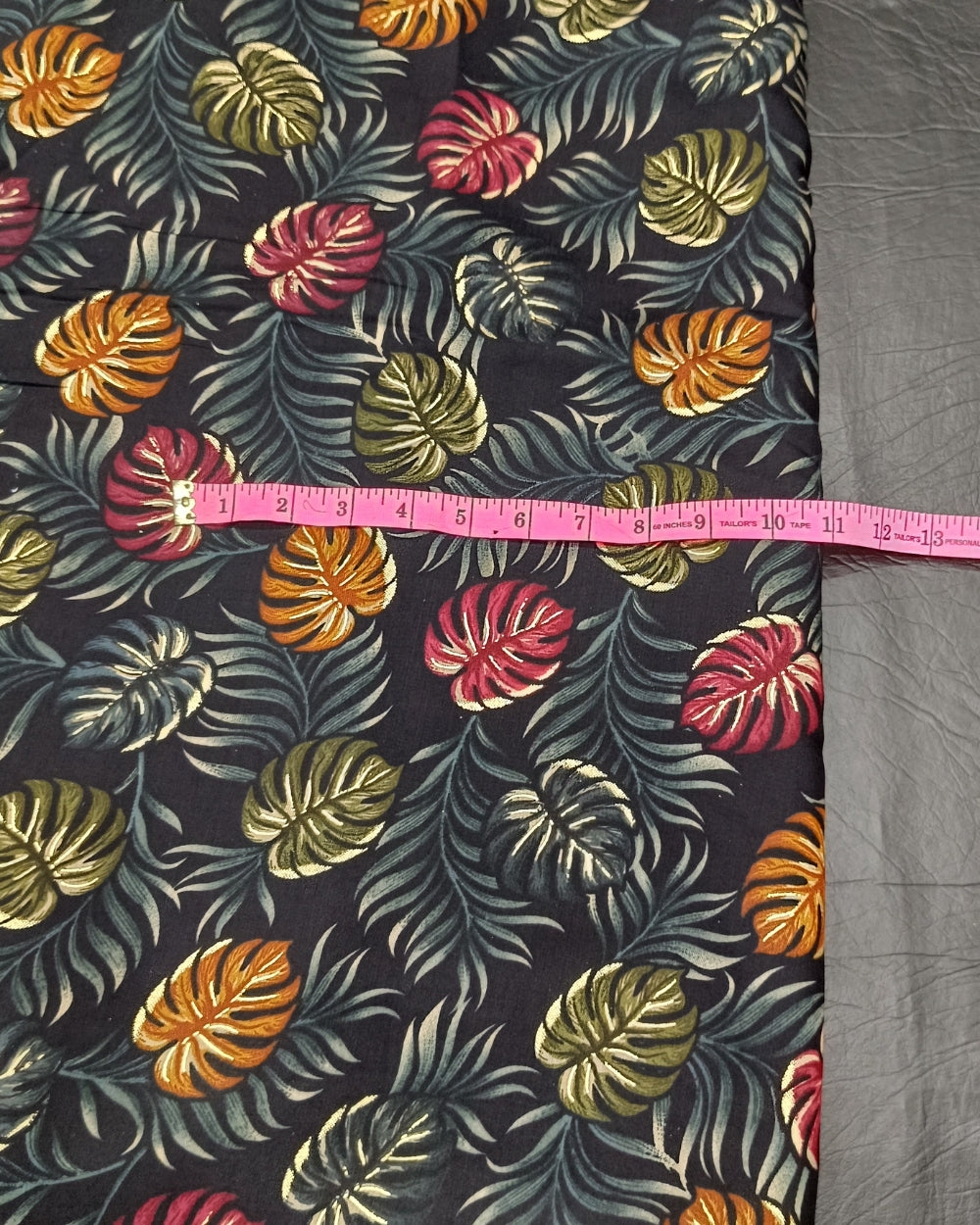 Printed Muslin Modal(Foil) Black Colour 42 Inches Width