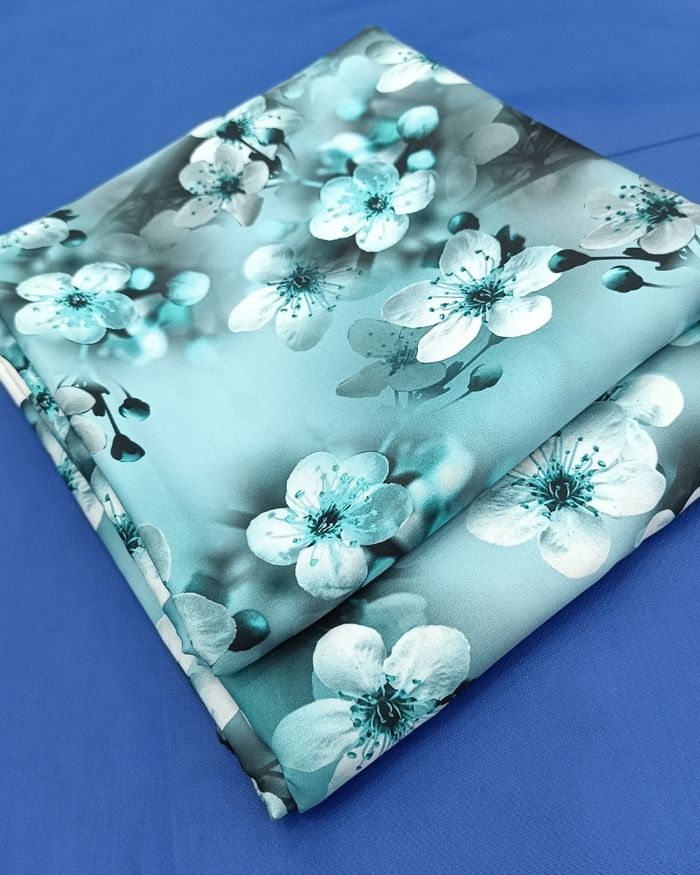 Printed Crepe Digital Kerosene Colour 44 Inches Width