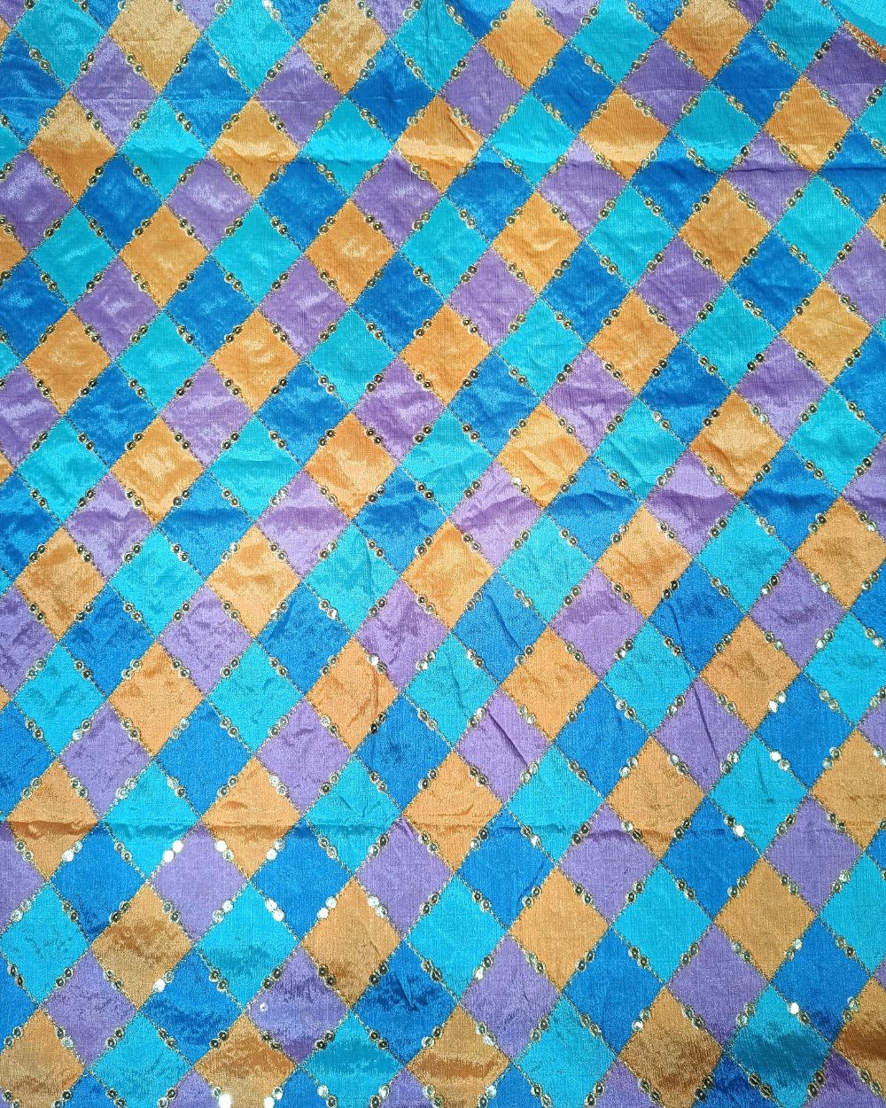 Chinnon Work Multicolor Colour 44 Inches Width