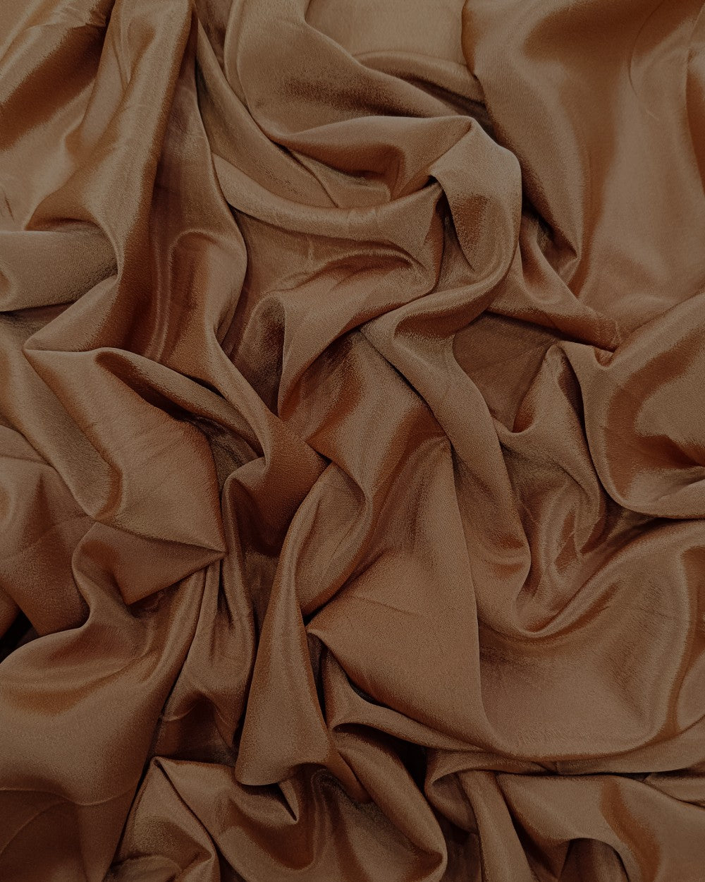 Plain French Russet Brown Colour 42 Inches Width