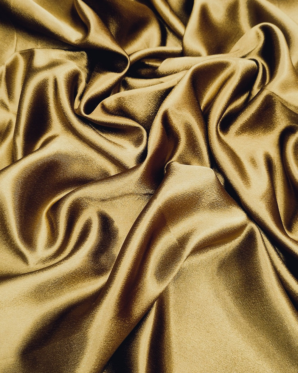 Plain German-Satin Dijon Yellow Gold Colour 44 Inches Width