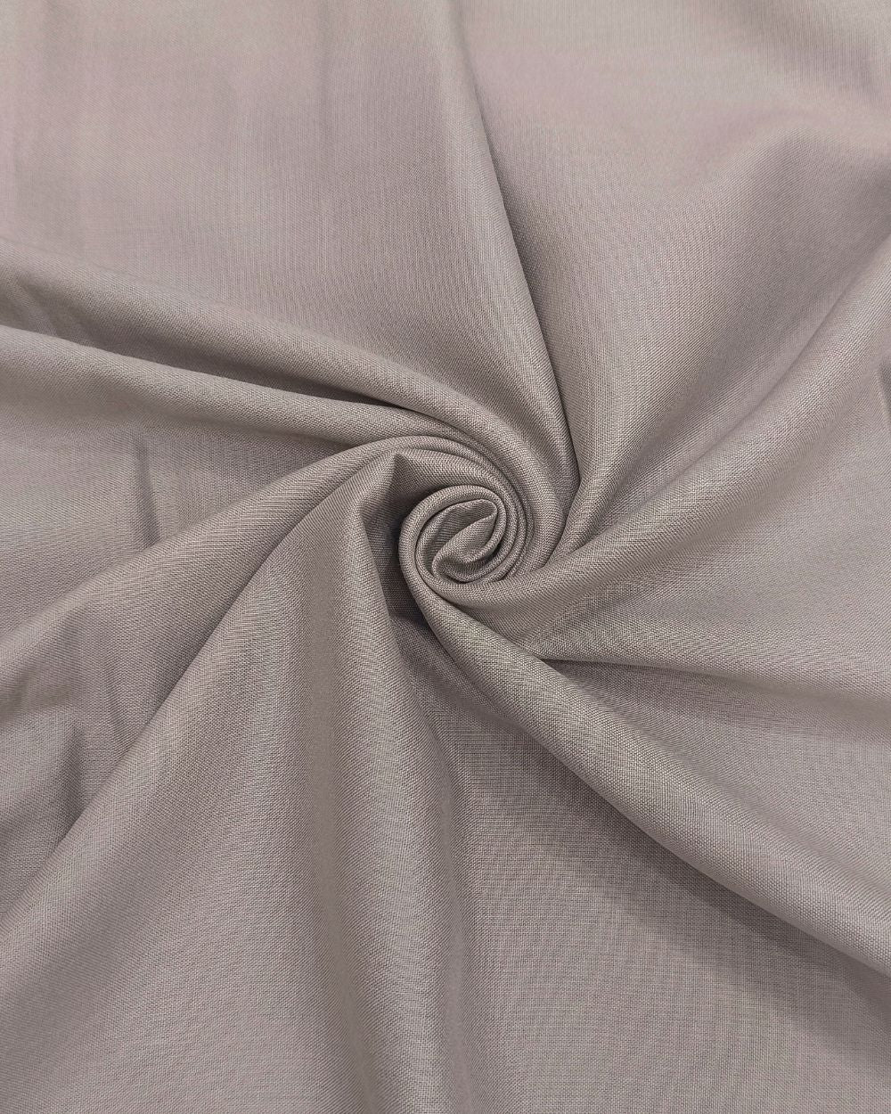 Plain Rayon-cotton Ash Grey Colour 44 Inches Width