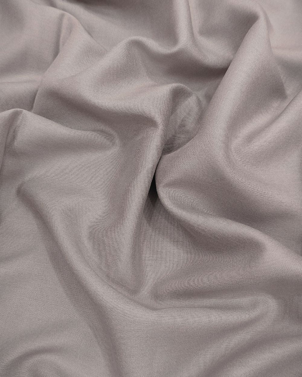 Plain Rayon-cotton Ash Grey Colour 44 Inches Width