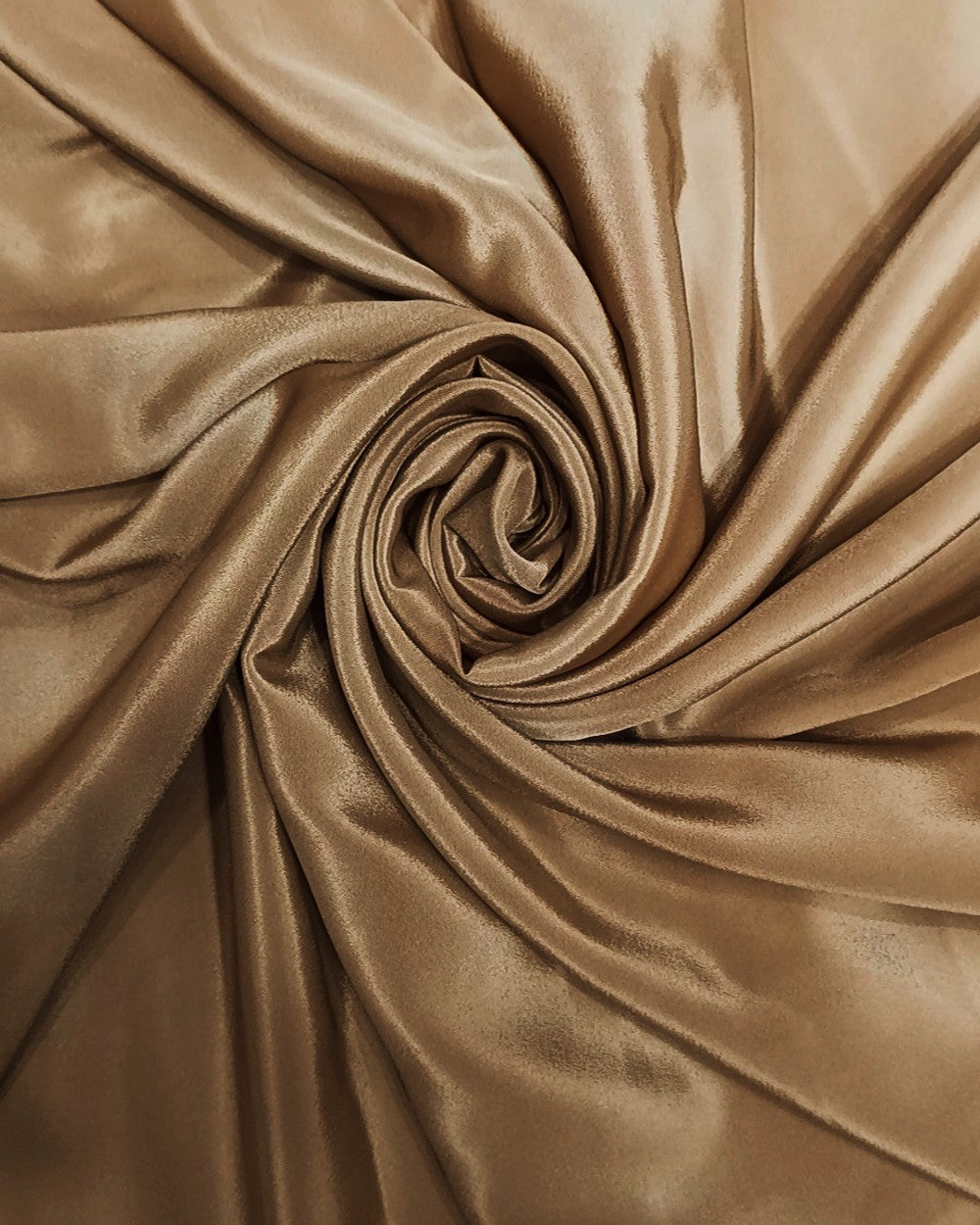 Plain French Antique Metallic Gold Colour 42 Inches Width