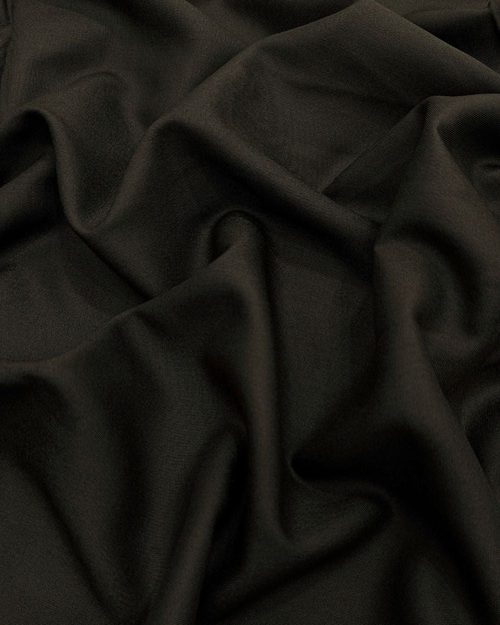 Plain Rayon-cotton Military Green Colour 44 Inches Width