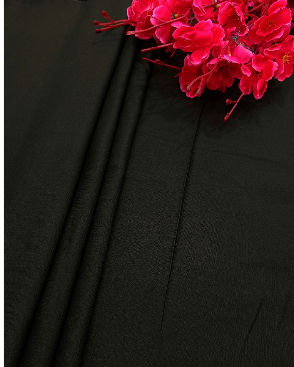 Plain Rayon-cotton Military Green Colour 44 Inches Width