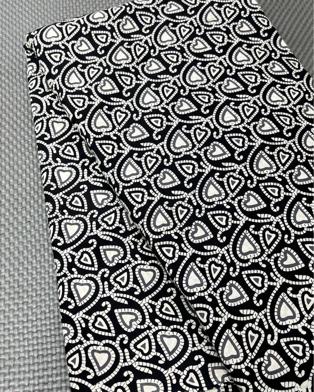 Printed Cotton Black Colour 44 Inches Width