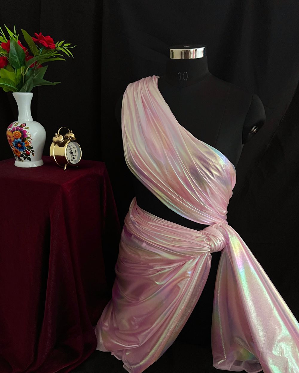 Imported Galaxy Pink Colour 60 inches width